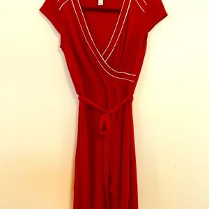 Ann Taylor Loft Wrap Sheath Dress